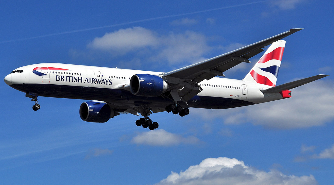 British Airways Flight Image