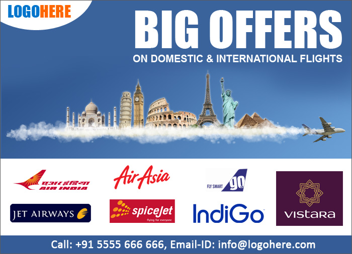 Big Offers On Domestic & International Flights 