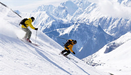 Skiing Trip in Auli Images